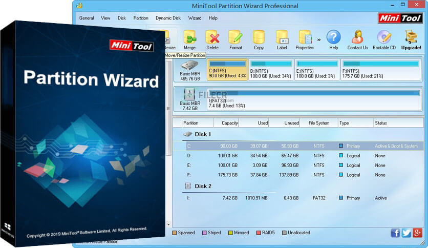 MiniTool Partition Wizard Pro 12.6 Free Crack Code + Serial Keygen 2022